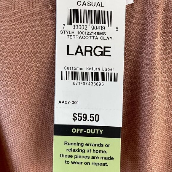 NWT Ideology Sleeveless Casual Top Size L - Picture 6 of 7